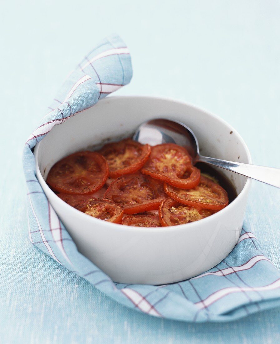 Zucchini-Kasseler-Tomaten-Auflauf