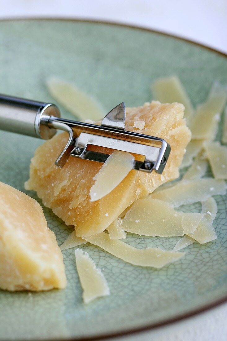 Parmesan and peeler