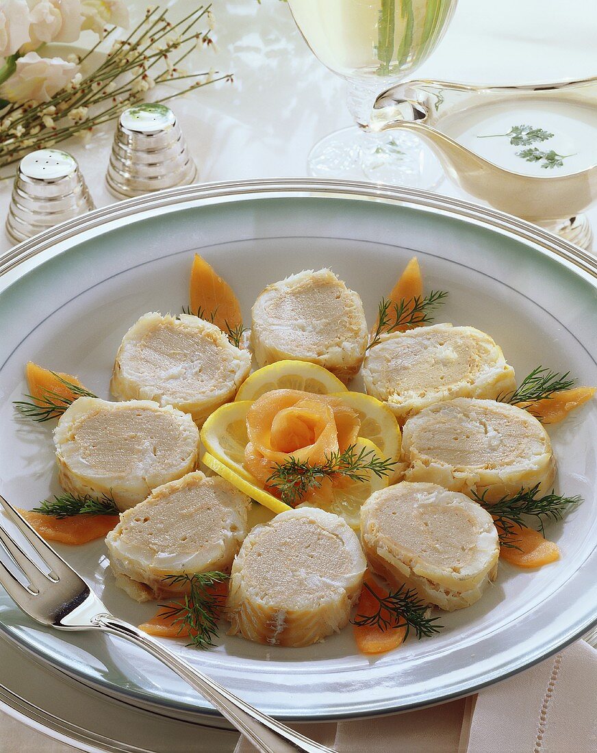 Fischröllchen mit Lachs