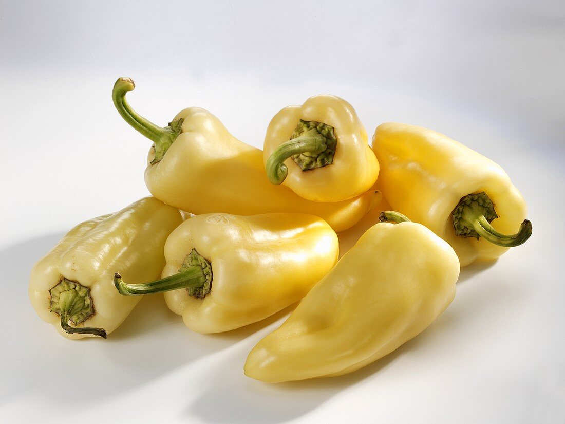 Yellow pointed peppers