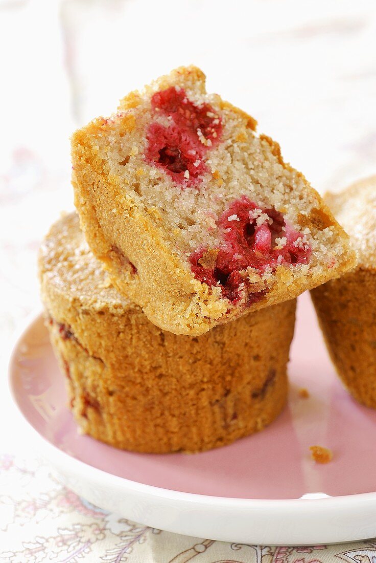 Raspberry muffins