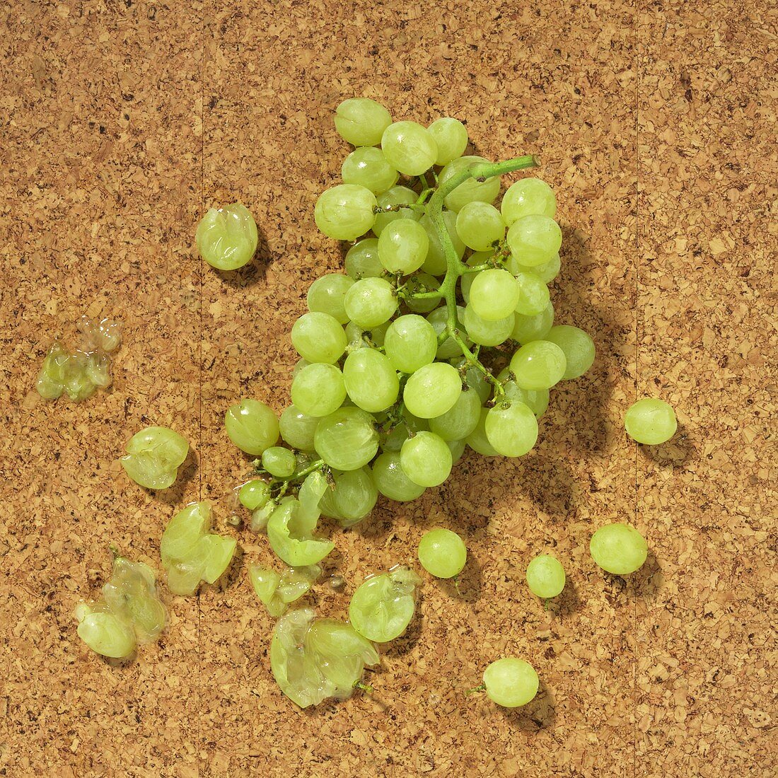 Squashed grapes