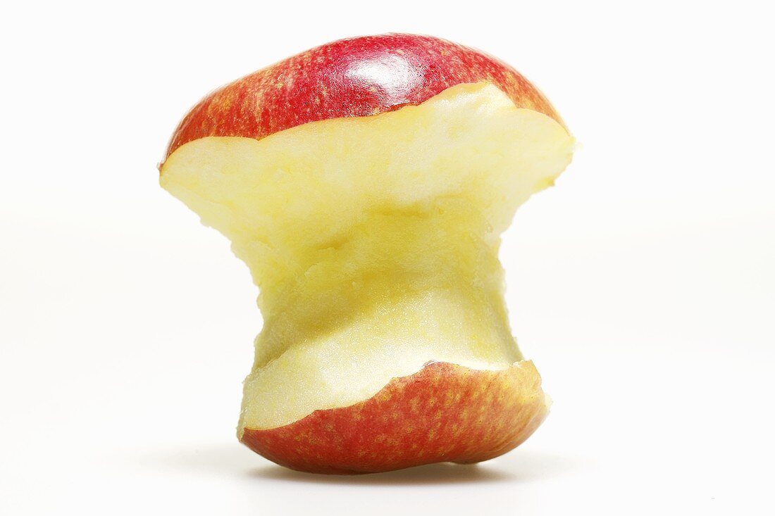 Ein angebissener Apfel