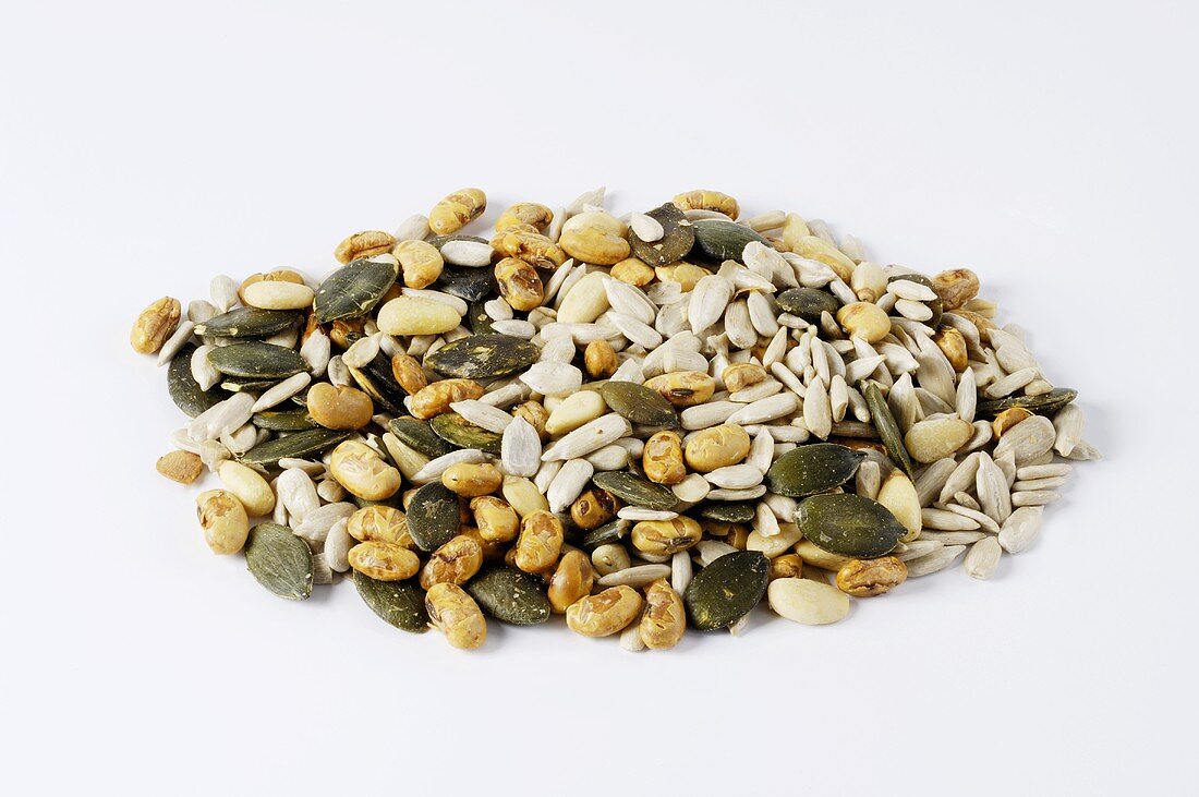 A heap of mixed seeds