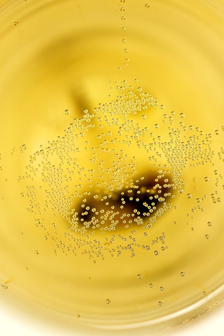 Champagner in einem Glas