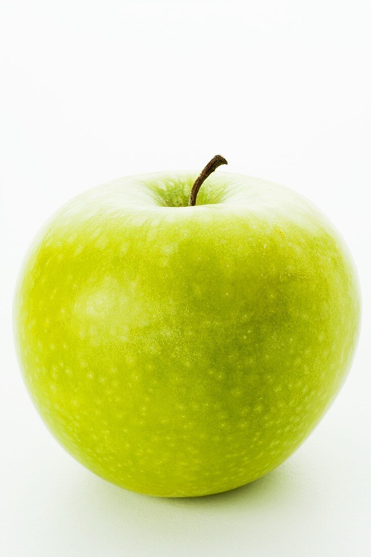 Ein Apfel der Sorte 'Granny Smith'