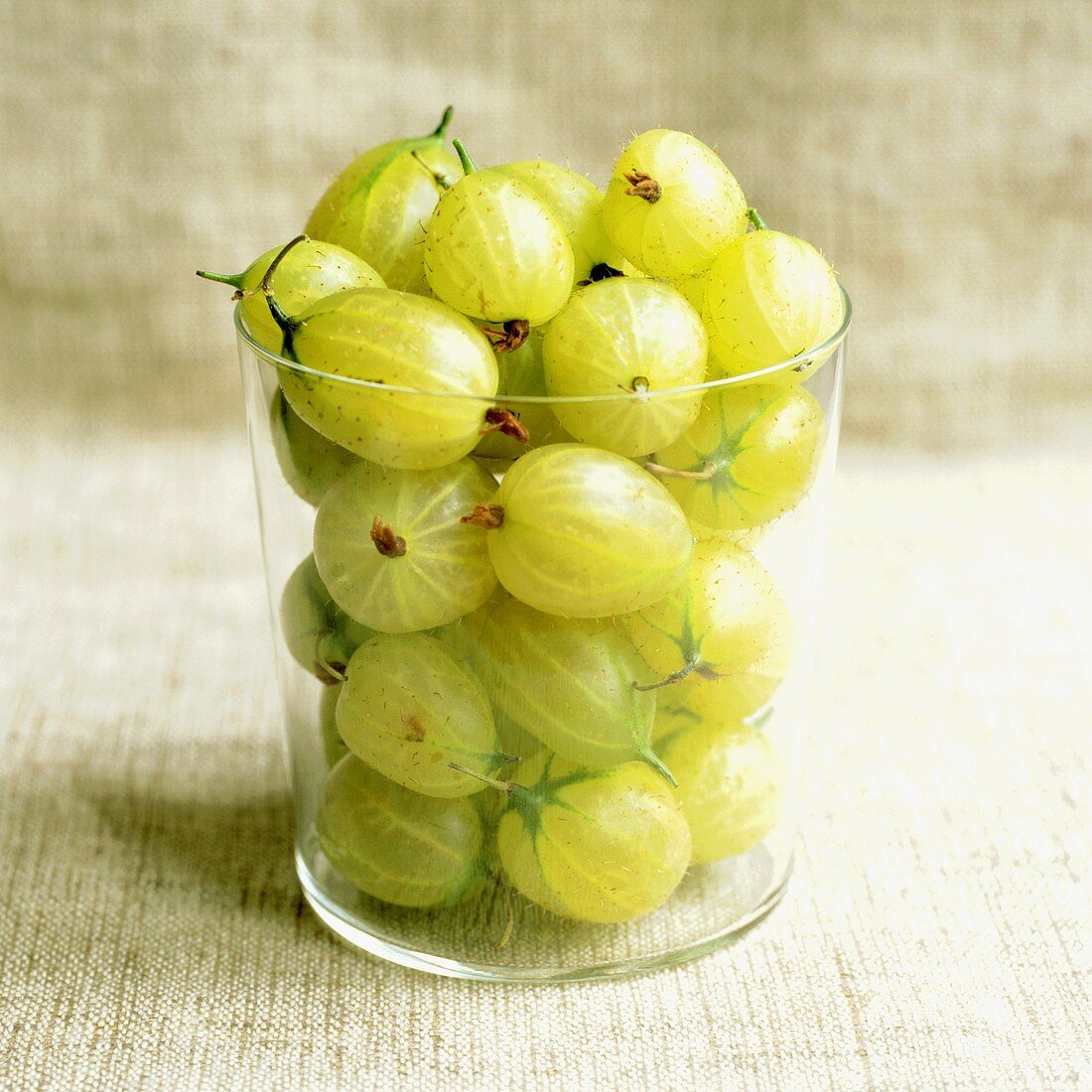 Gooseberries in a glass