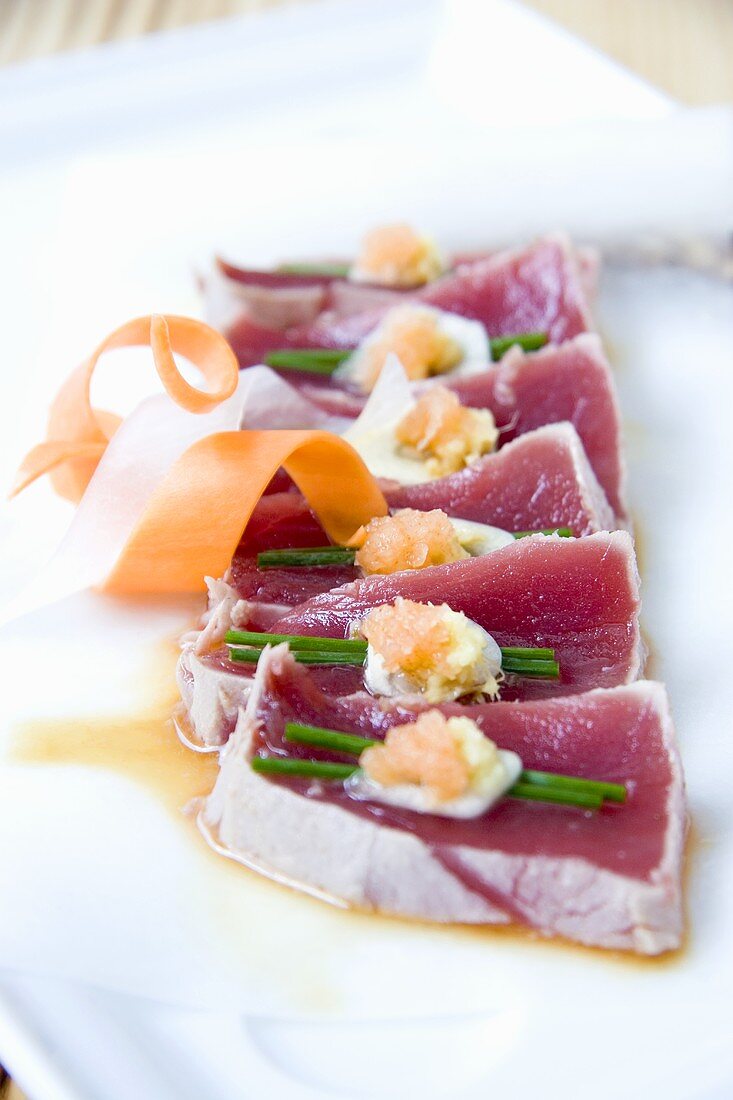 Tuna sashimi