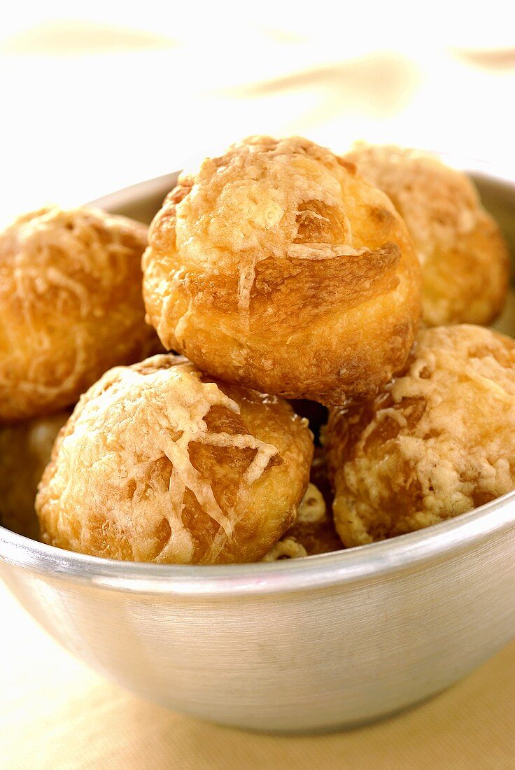Gougère (Choux pastry with cheese, France)