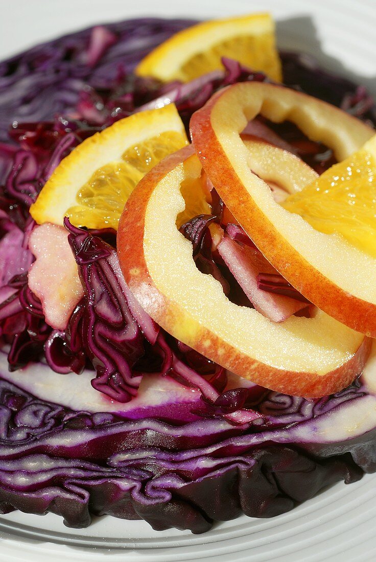 Fruchtiger Rotkohlsalat