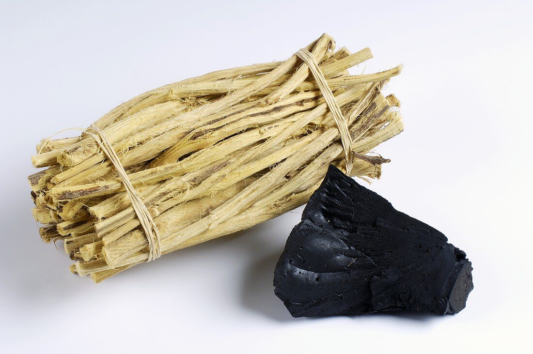 Liquorice roots and extract