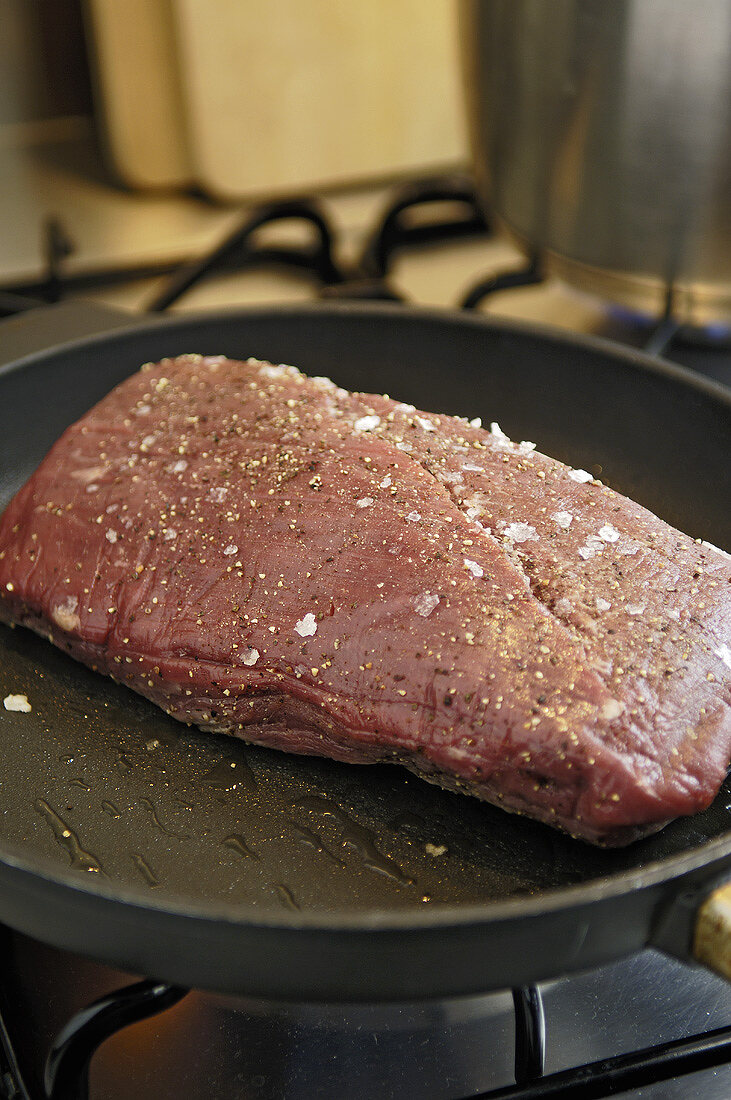 Making Beef Wellington