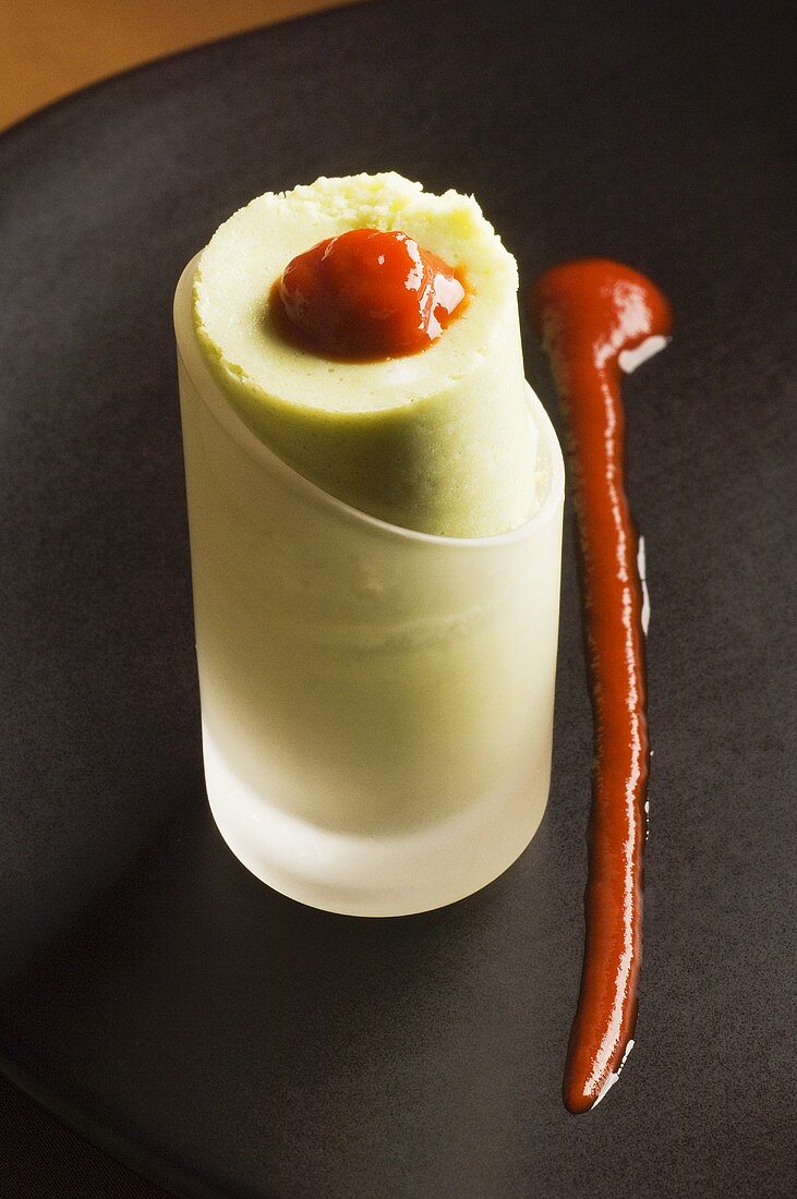 Celery mousse