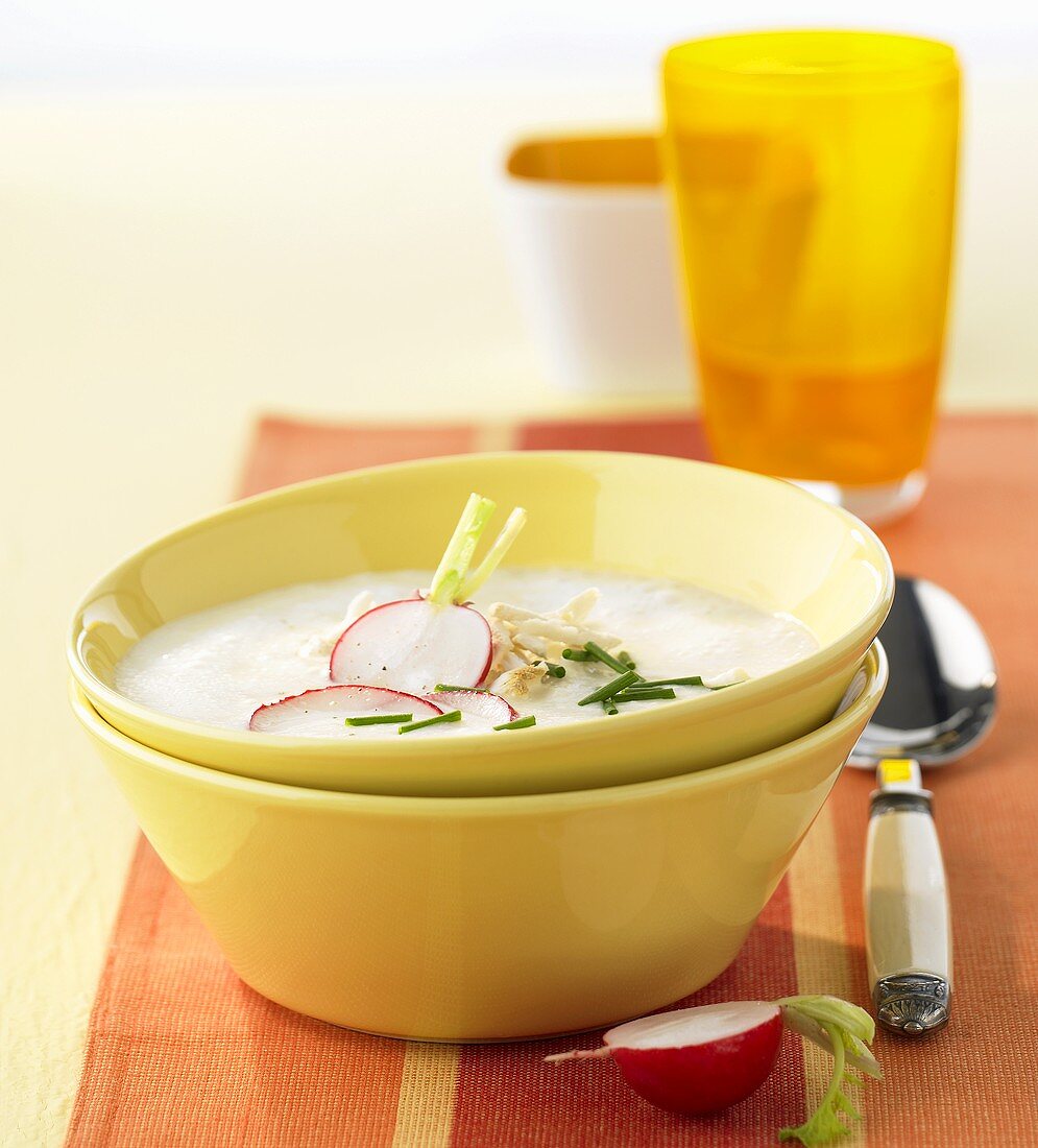 Horseradish soup