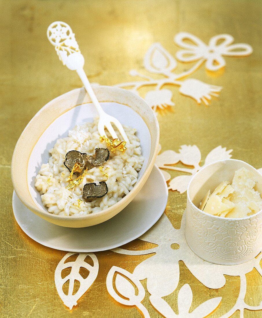 White wine risotto with truffle