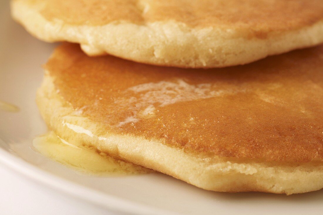 Pancakes with butter