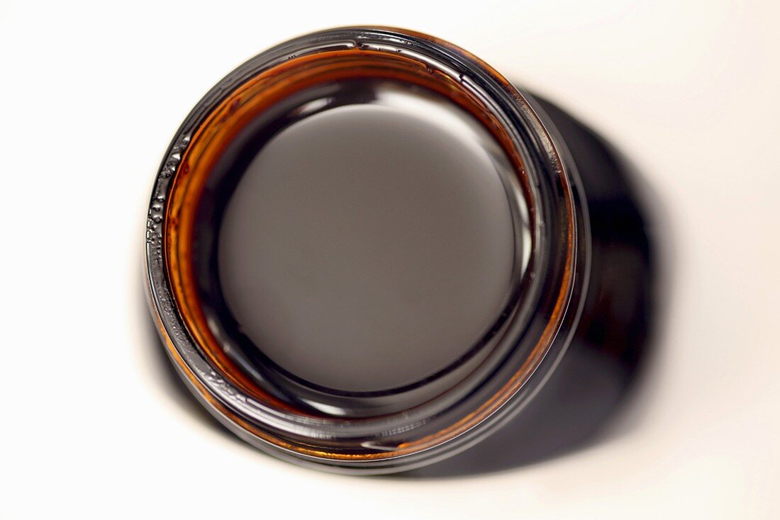 Bovril (beef extract, UK) in open jar