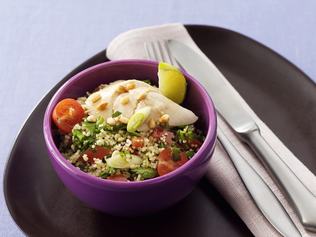 Tabboule mit Hähnchenbrust