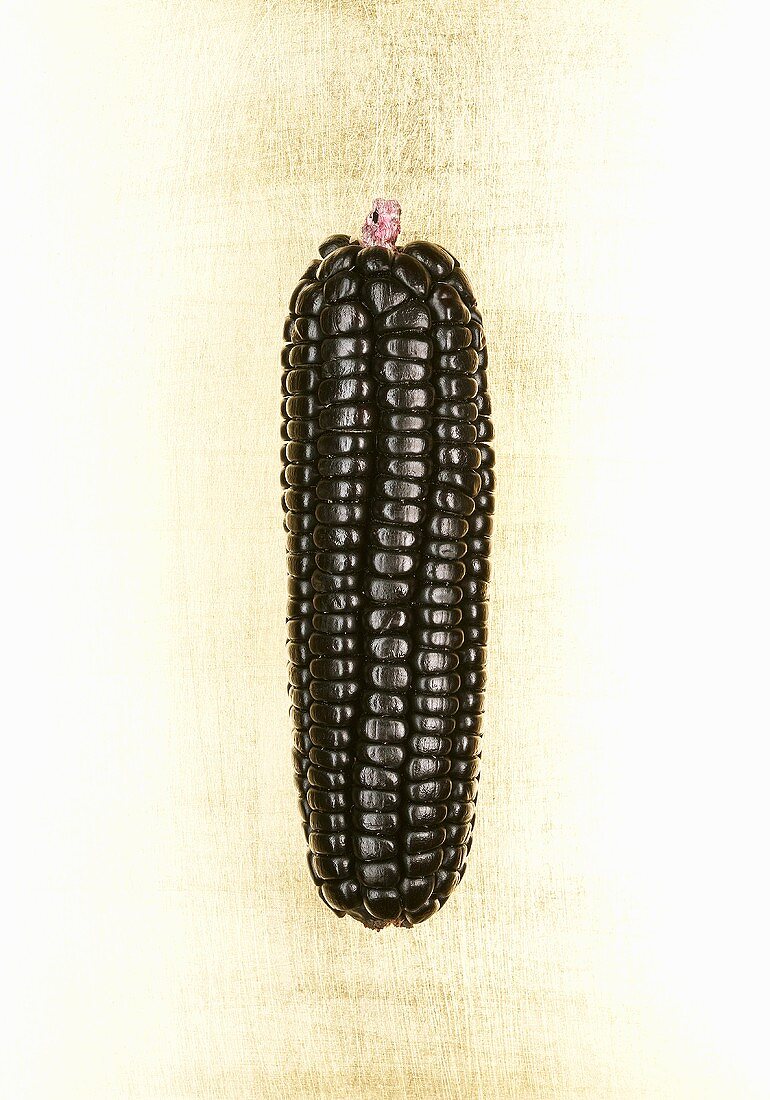 Black corn on the cob