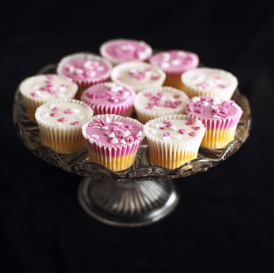 Cupcakes in Papiermanschetten