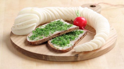 Radi schlen und zu einer Spirale   Videos kaufen  11000895  StockFood