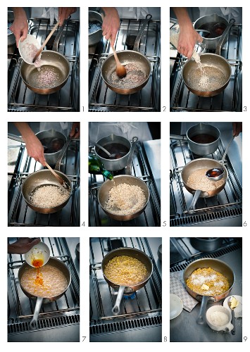 How to make saffron risotto
