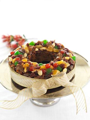 Cathedral Cake (English Christmas cake)