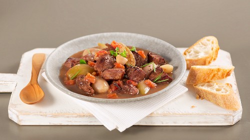 Stifado (Greek meat stew)