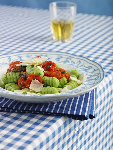 Gnocchi with tomato sugo and Parmesan