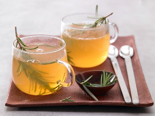 Rosemary and orange tea