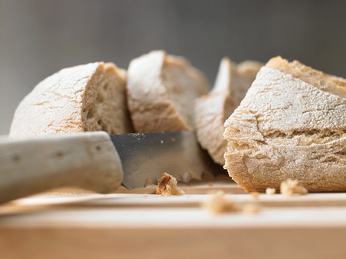 Baguette with wholemeal flour