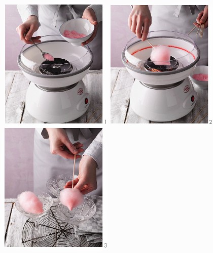 'Sweet Dream' with candy floss being made