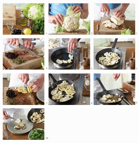 How to prepare fried cauliflower