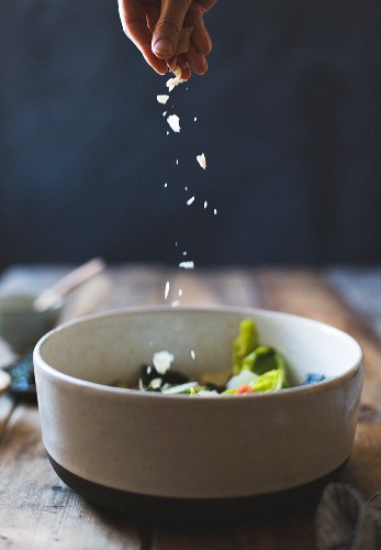 Ingredients for Wasabi Caesar Salad (gluten-free)