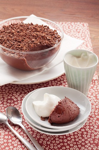 Classic chocolate pudding