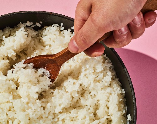 Reis auflockern