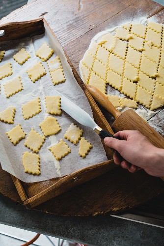 How to make potato leaves (South Tyrol)