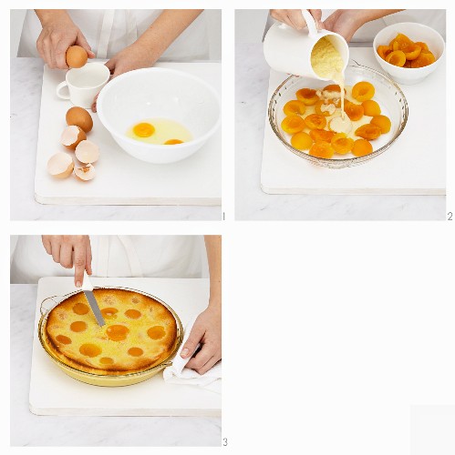 Aprikosenpie zubereiten