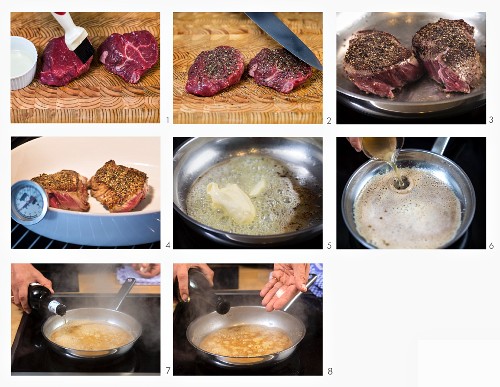 How to make pepper steaks