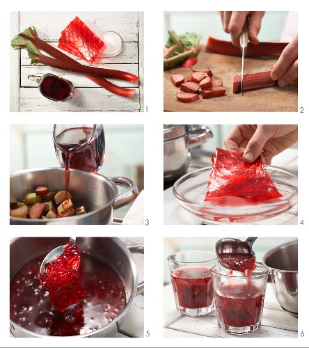 How to make rhubarb jelly