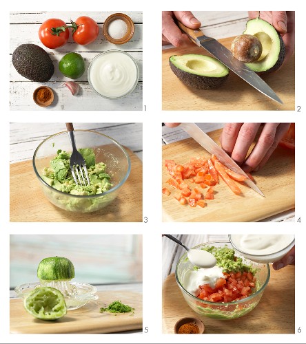 How to prepare avocado dip