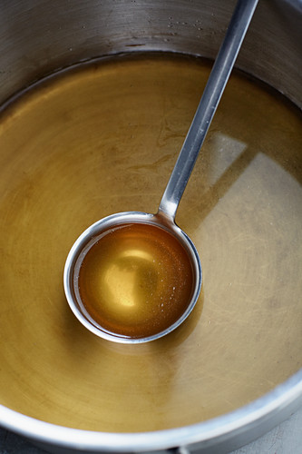 Consommé – clarified beef broth
