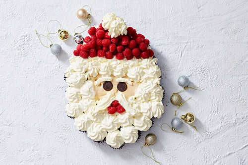 Santa Claus Cupcake