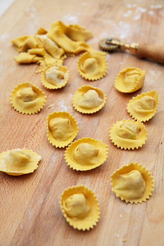 Culatello and veggie stuffed pasta (Emilia-Romagna)