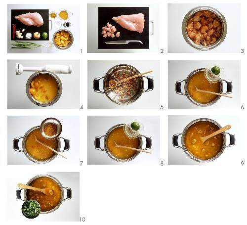 Making turkey curry