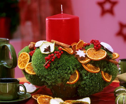 Adventsgesteck Bilder Friedrich Strauss Gartenbildagentur