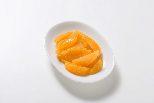 Filetierte Orangen
