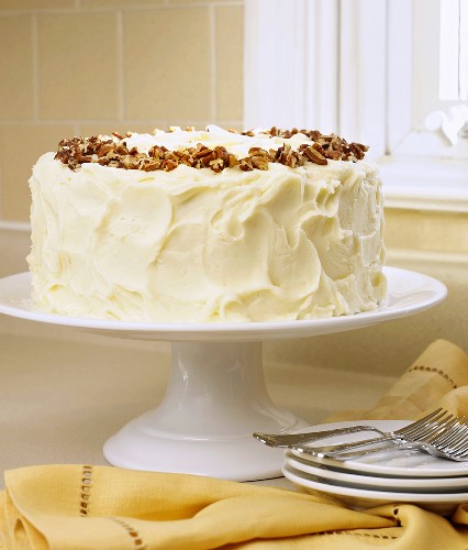 Whole Carrot Cake with Cream Cheese Frosting