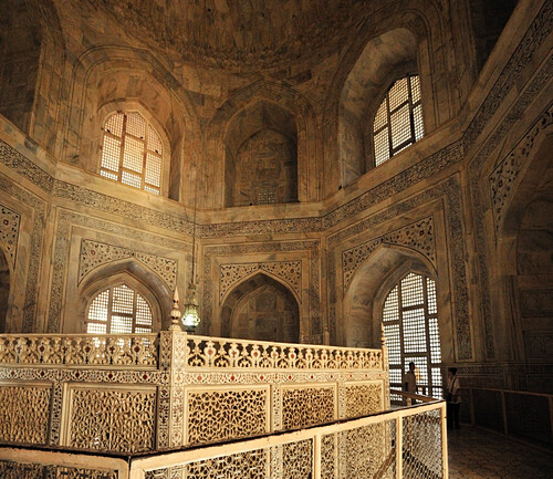 Grabkammer Im Taj Mahal Taj Mahal Bild Kaufen