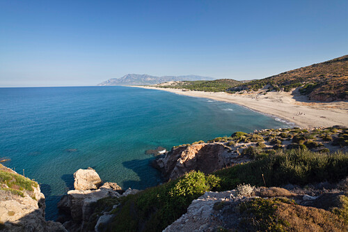 Sandstrand Bei Patara Lykische Kuste Bild Kaufen Lookphotos